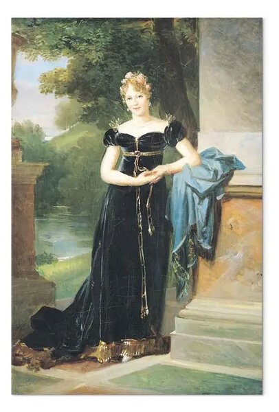 Riproduzione quadro François Gérard - Ritratto di Marie Laczinska