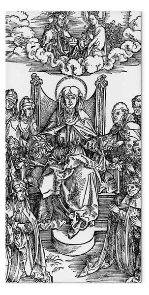 Riproduzione Albrecht Dürer - Santa Brigida di Svezia