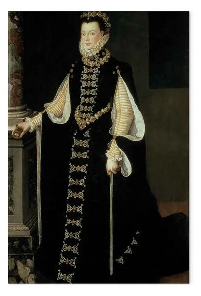 Riproduzione quadro Sofonisba Anguissola - Isabella di Valois, regina di Spagna
