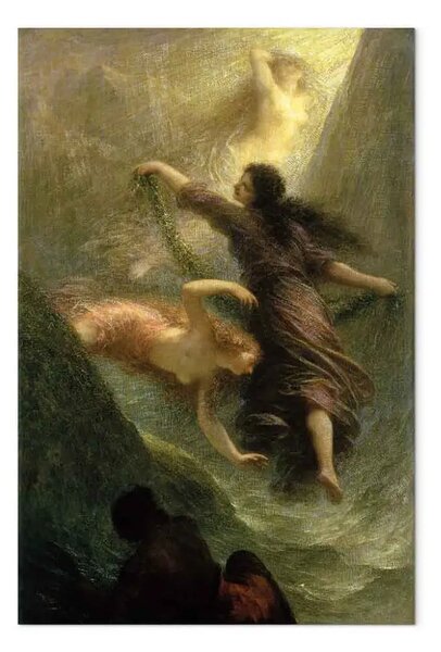 Riproduzione quadro Henri Fantin-Latour - Rheingold, prima scena
