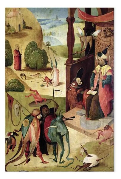 Quadro famoso Hieronymus Bosch - San Giacomo e il Mago