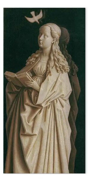 Quadro famoso Jan Van Eyck - Dittico dell'Annunciazione