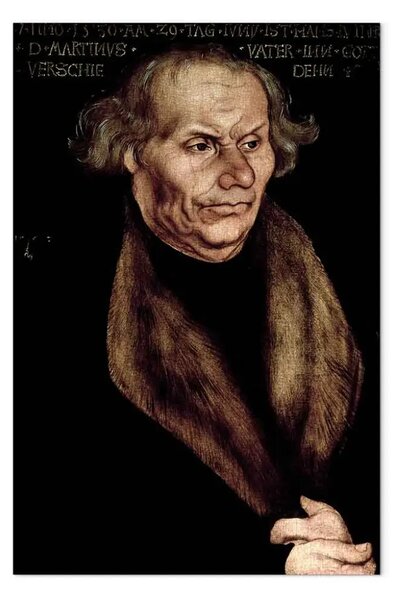 Riproduzione Lucas Cranach the Elder - Hans Lutero
