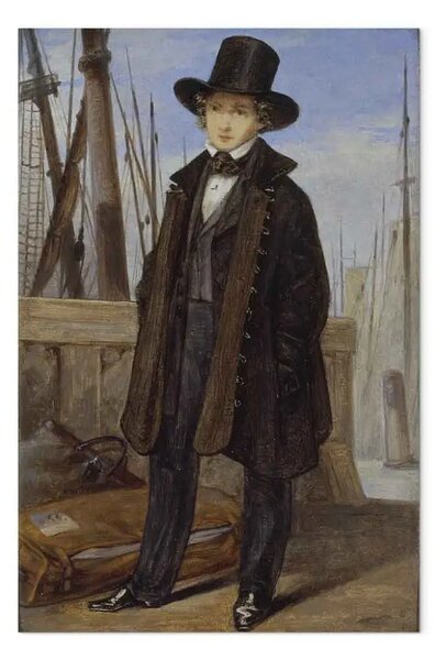 Quadro famoso Georg Friedrich Kersting - Richard Kersting prima della sua partenza per Riga
