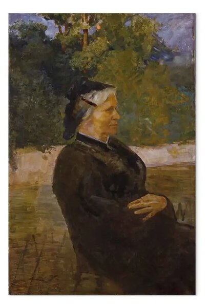 Riproduzione quadro Max Klinger - Ritratto della Madre