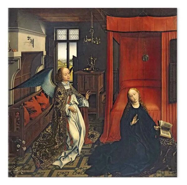 Riproduzione Rogier van der Weyden - L'Annunciazione