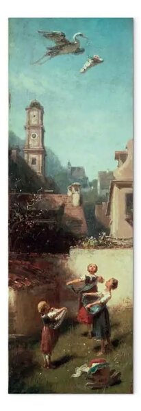 Riproduzione quadro Carl Spitzweg - La cicogna
