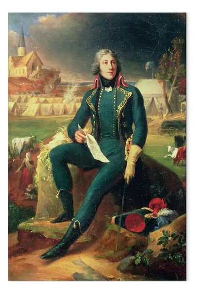 Riproduzione François Gérard - Ritratto del generale Louis-Lazare Hoche