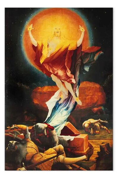 Quadro famoso Matthias Grünewald - La risurrezione