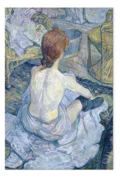 Quadro famoso Henri de Toulouse-Lautrec - La toilette