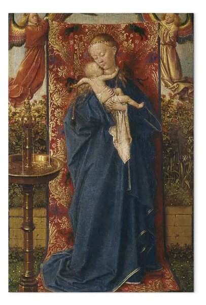 Riproduzione quadro Jan Van Eyck - Madonna al Pozzo