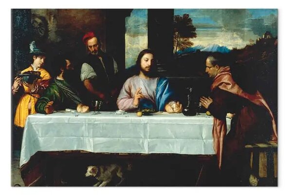 Riproduzione Titian - I discepoli di Emmaus