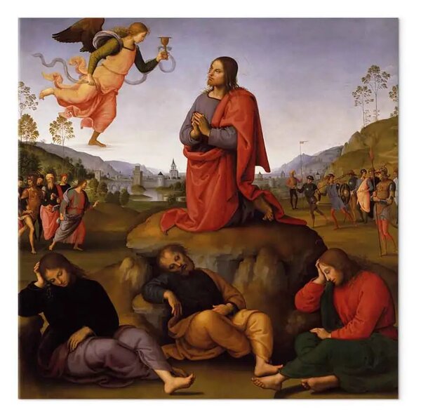 Riproduzione Pietro Perugino - Cristo sul Monte degli Ulivi
