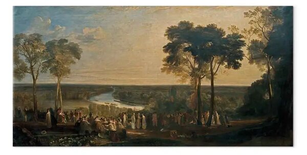 Quadro famoso William Turner - Inghilterra: Richmond Hill, nel giorno del compleanno del principe reggente