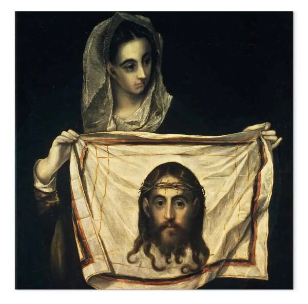 Riproduzione El Greco - Santa Veronica con la Sacra Sindone