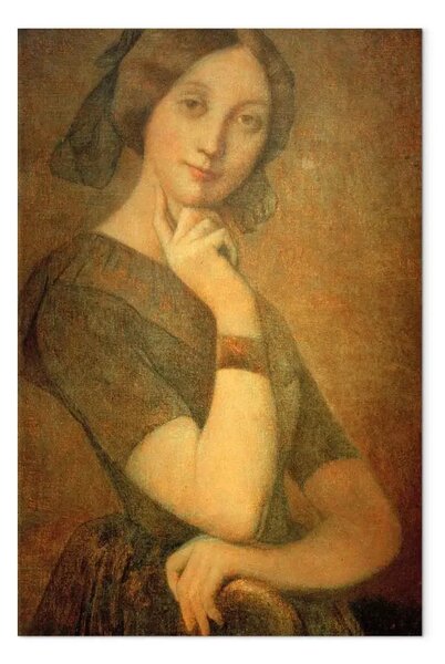 Riproduzione quadro Jean-Auguste-Dominique Ingres - Ritratto