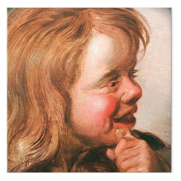 Riproduzione Frans Hals - Bambino che ride con flauto