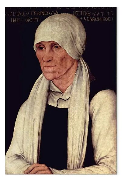 Quadro famoso Lucas Cranach the Elder - Margarethe Lutero
