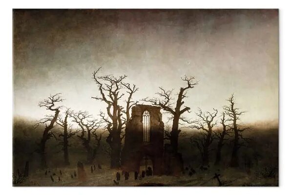 Riproduzione quadro Caspar David Friedrich - L'abbazia nella Oakwood