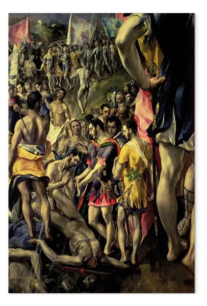 Quadro famoso El Greco - Il martirio di San Maurizio