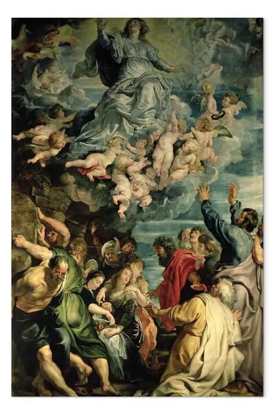 Riproduzione Peter Paul Rubens - Pala d'altare dell'Assunzione della Vergine