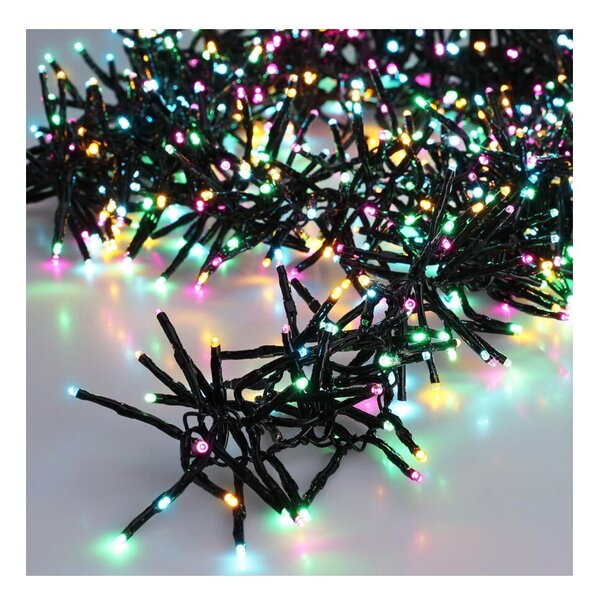 Catena luminosa natalizia da esterno a LED 576xLED/230V/8 funzioni 7,2 m IP44 multicolore
