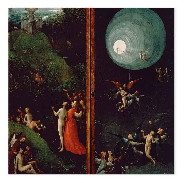 Riproduzione Hieronymus Bosch - Il paradiso terrestre