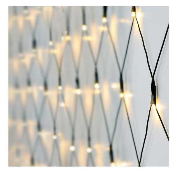 Tenda natalizia a LED per esterni 320xLED/230V 3x1,5 m IP44 bianco caldo