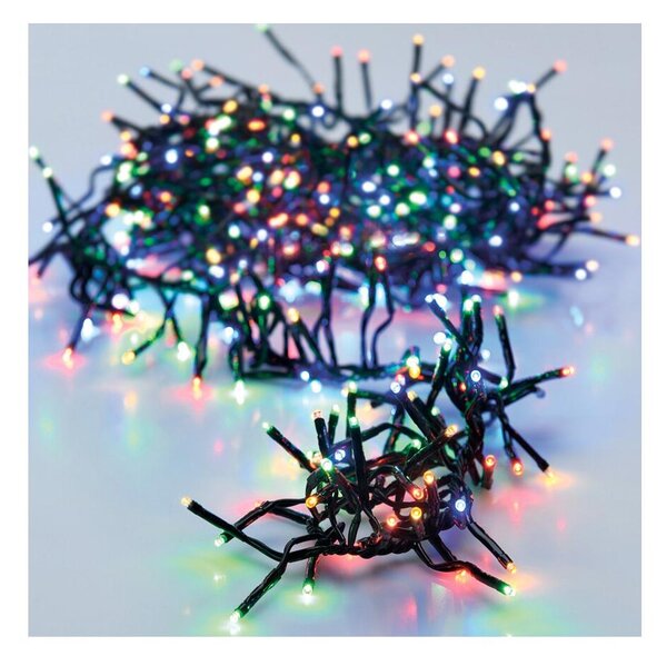 Catena luminosa natalizia da esterno 1512xLED/230V/8 funzioni 14 m IP44 multicolore