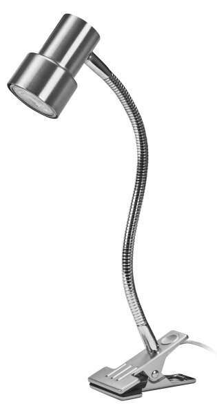 Osram - Lampada con clip CLIP STEP FLEX 1xGU10/5W/230V cromo opaco