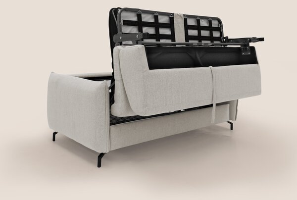 Scarlet divano letto in tessuto misto cotone impermeabile T19 panna