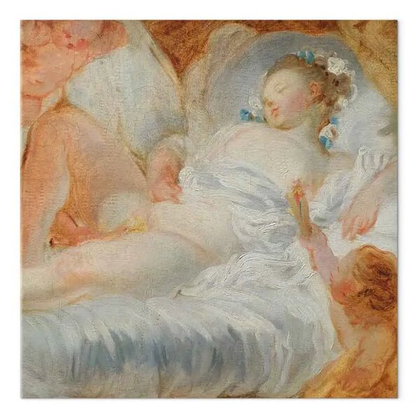 Quadro famoso Jean-Honoré Fragonard - La polveriera