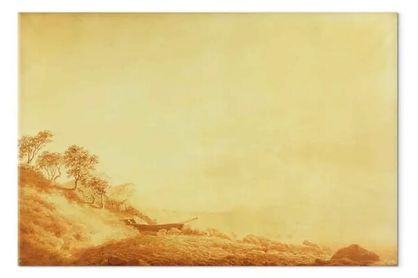 Riproduzione quadro Caspar David Friedrich - Guardando verso Arkona all'alba