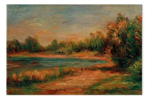 Riproduzione Pierre-Auguste Renoir - Paysage à Guernesey