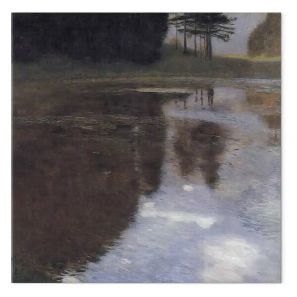 Riproduzione Gustav Klimt - Laghetto Tranquillo (Egelsee vicino a Golling, Salisburgo)