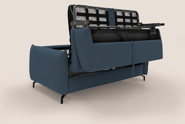 Scarlet divano letto in tessuto misto cotone impermeabile T19 blu