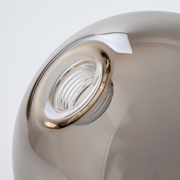 BRILAGI - Lampadario a sospensione su cavo VULCANO 3xG9/8W/230V nero/nero fumé