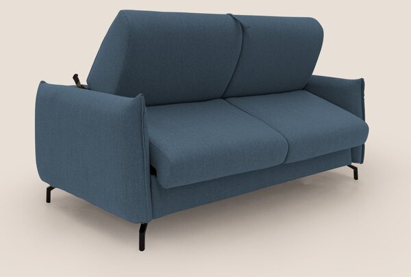 Scarlet divano letto in tessuto misto cotone impermeabile T19 blu