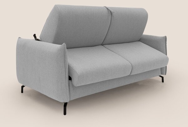 Scarlet divano letto in tessuto misto cotone impermeabile T19 grigio