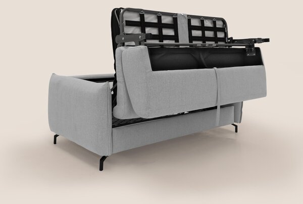 Scarlet divano letto in tessuto misto cotone impermeabile T19 grigio