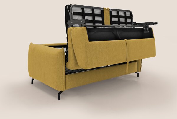 Scarlet divano letto in tessuto misto cotone impermeabile T19 giallo