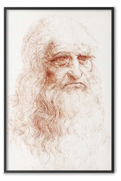 Poster: Leonardo da Vinci - Autoritratto