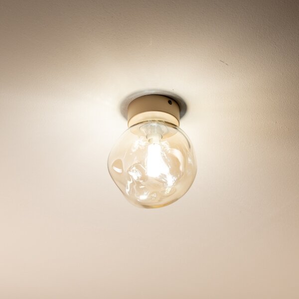 BRILAGI - Plafoniera VULCANO 1xG9/8W/230V beige/fumé beige