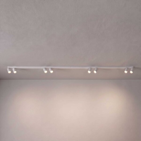 BRILAGI - Faretto SELE LONG 8xGU10/30W/230V bianco