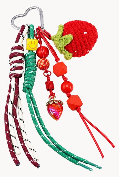 Portachiavi fatto a mano Strawberry