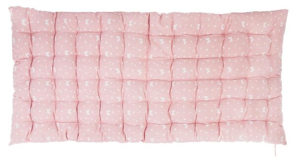 Cuscino da pavimento 6x120x60 cm, Colori disponibili - Rosa pastello