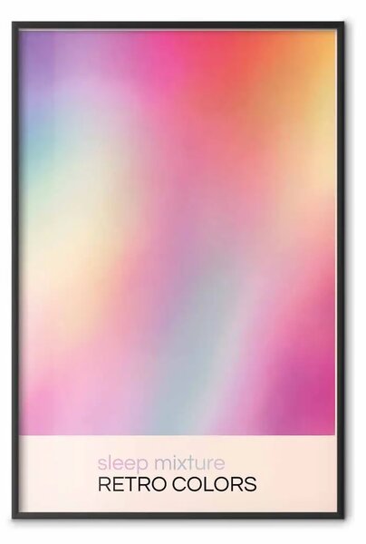 Poster: Dreamy blend - sfumature morbide effetto calmante