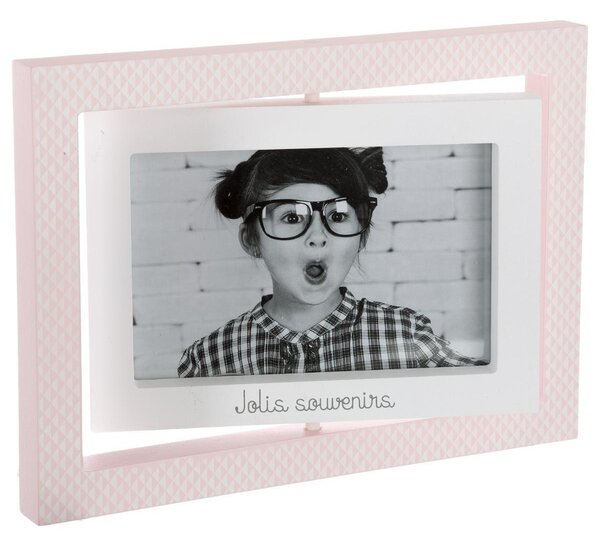 Swing Cornice mobile per foto 23.7x16.8x1.8cm, Colori disponibili - Rosa pastello