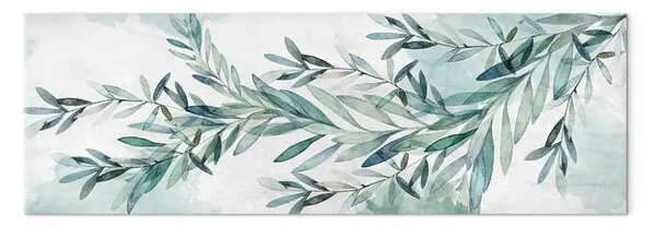 Quadro moderno Pace alla menta