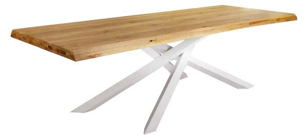 GREGO - tavolo in rovere cm 90x160x75 h